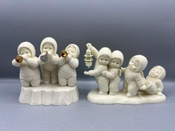 Department 56 Snow Babies Figurines - 2 Pieces