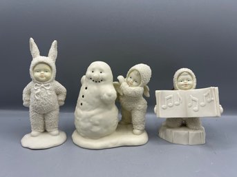 Department 56 Snow Babies Figurines - 3 Pieces