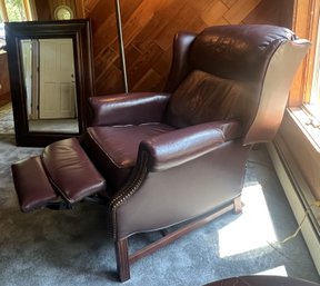 Action Lane Leather Recliner Lounge Chair