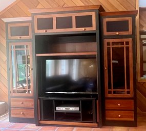 Ethan Allen 3 Piece Entertainment Center