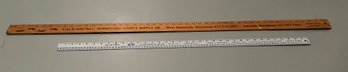 Rulers - 2 Piece Lot