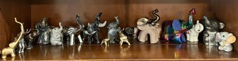 Assorted Elephant Figurines - 15 Piece Lot