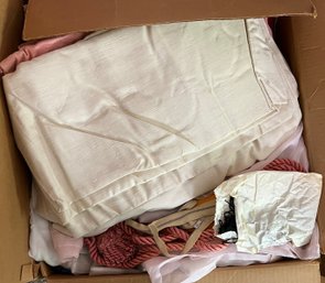 Box Of Assorted Textiles