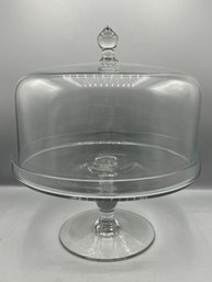 Crystal Covered Pedestal Cake Stand