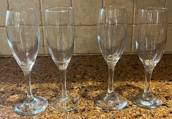 Assorted Champagne Glasses - 4 Pieces