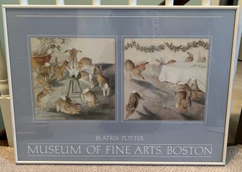 Beatrix Potter Boston Museum Of Fine Art Exhibition Poster