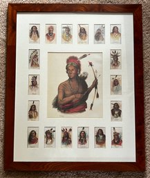 Pow-A-Sheek, A Fox Chief Vintage Native American Print 98/995