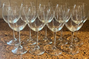 Bormioli Rocco Crystal Wine Glasses - 9 Pieces