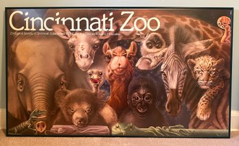 Cincinnati Zoo Poster Framed Print