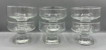 Crystal Pasabahce Turkey Wine Glasses - 6 Pieces