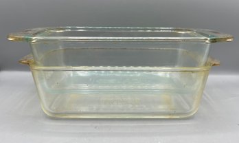 Pyrex Glass Baking Dishes - 2 Pieces