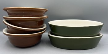 Hall Ceramic Bowls - 6 Pieces