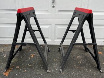 Central Machinery Foldable Sawhorse - 2 Pieces