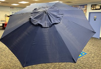 Pier 1 Imports 8'ft Navy Umbrella Soleil With Box