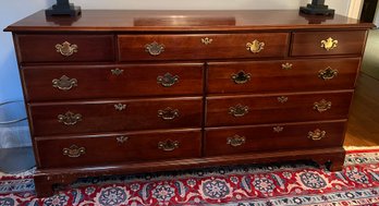 Solid Wood 9 Drawer Dresser