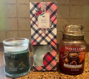 Pier 1 Diffuser & 2 Yankee Candles - 3 Piece Lot