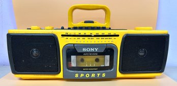 Sony Sports Stereo Cassette Recorder Model CFS-930