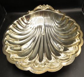 Towle #4733 Silver Plated Clam Shell Shaped Bowl