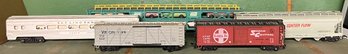 Lionel, HO Scale And Bachmann Train Cars - Lot Of 5 Pieces