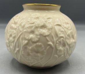 Lenox Porcelain Small Pansy Vase