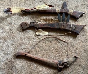 Native American War Clubs - 3 Pieces