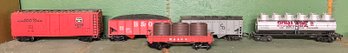 AHM, HO Scale & Mantua Train Cars - 5 Pieces