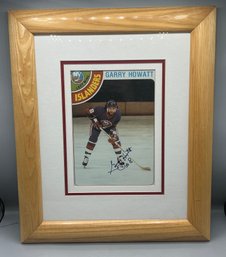 Gary Howatt Hand Signed Hockey Collectable
