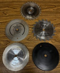 Circular Saw Blades - 5 Pieces