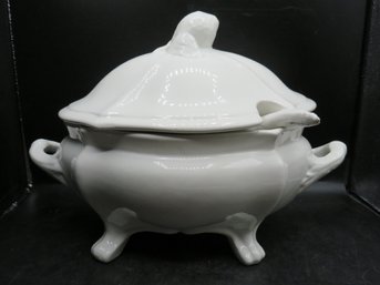 Soup Tureen Stoneware With Ladle