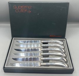 Towle Silver Company Supreme Cutlery Knife Set - 6 Piece Lot