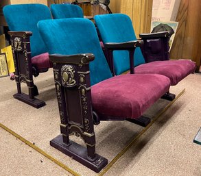 American Seating Theatre Seats - 2 Pieces