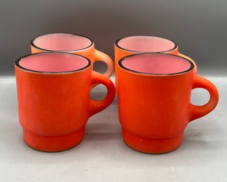 Anchor Hocking Fire King Mugs - 4 Pieces