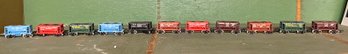 Miniature Train Cars - 11 Pieces