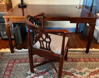 Solid Wood Desk & Chair