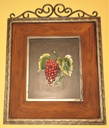 Grapes Plaque Wall Hanging