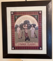James Wien 'summer Classic' Plate Signed Lithograph