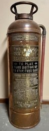 The Kepbro Brass Fire Extinguisher