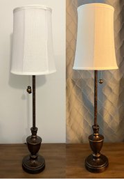 Traditional Buffet Table Lamps 28.5 Inches, 2 Pieces