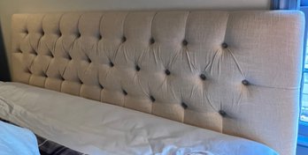 Tufted King Size Headboard