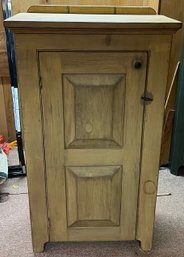 Farmhouse Wooden Single Door Cabinet