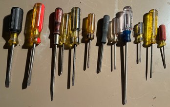 Assorted Screwdrivers - 12 Piece Lot