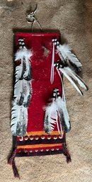 Native American Handmade Hanging Wall Flag