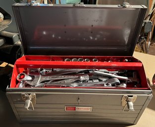 Craftsman Sear Tool Box With Assorted Hand Tools