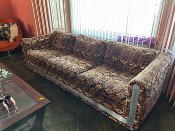 Selig Imperial Mid Century Modern Upholstered Sofa