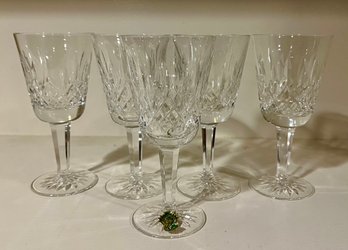Waterford Crystal Glasses - 5 Pieces
