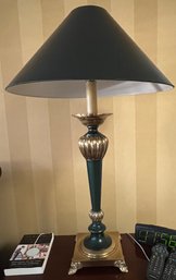 Brass & Metal Tall Lamps - 2 Pieces