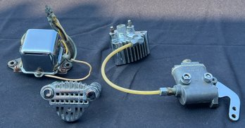 Motorcycle Regulator & Other Parts - 3 Pieces