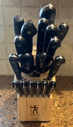 Zwilling J.A. Henckels Knife Block - 17 Pieces