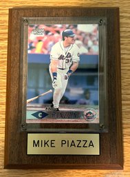 Mike Piazza Mounted Baseball Card