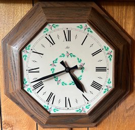 Vintage Lux Electric Wall Clock
